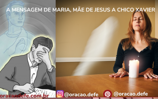 UM DIA CHICO XAVIER PEDIU SOCORRO A MARIA DE NAZARÉ - A MENSAGEM QUE ELE RECEBEU COMO RESPOSTA MUDOU SUA VIDA.