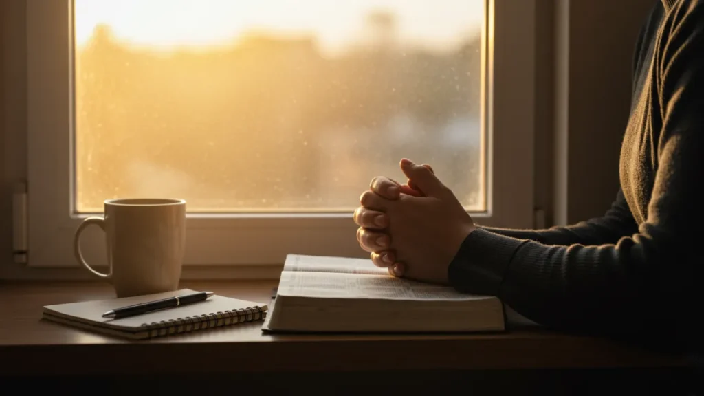 A caminhada transformadora da disciplina na oração