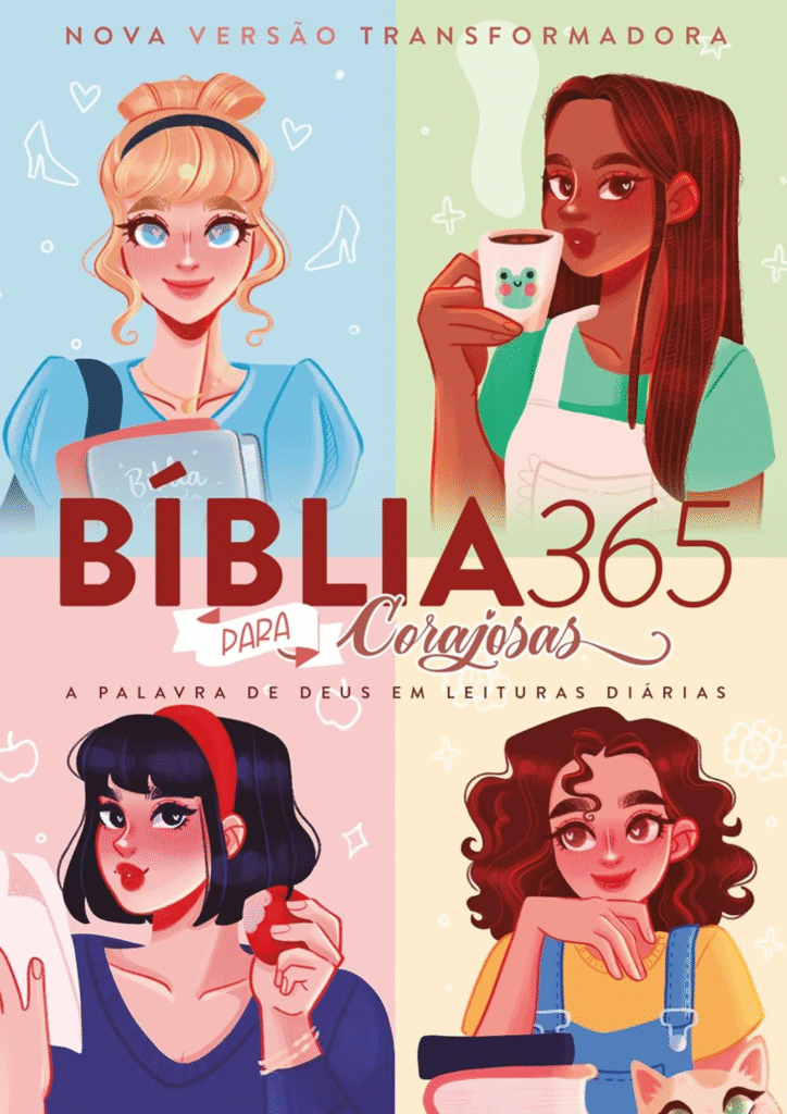 A bíblia é linda! Todos elogiam quando eu levo para a célula e para o culto kkk