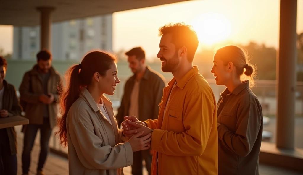 Serviço cristão promovendo justiça social e transformação espiritual