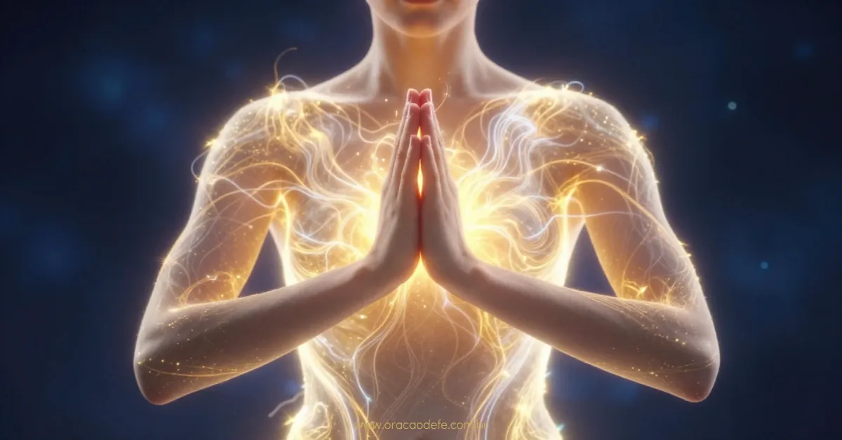 campo energético humano durante a oração biofísica espiritual